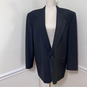 Oscar de la Renta - Classic Black Men's Blazer R 44
